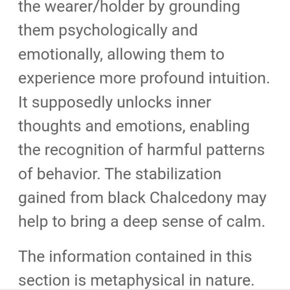 Black Onyx tumble stone sealed in package not touched - Picture 6 of 8